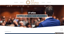 Desktop Screenshot of bgbconsultores.com